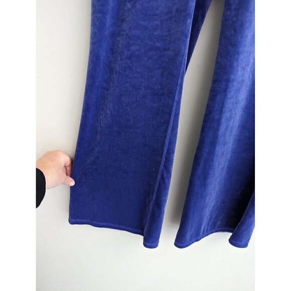 Athleta Elation Velvet Flare Pants in Purple Women's Size XS - Picture 3 of 8